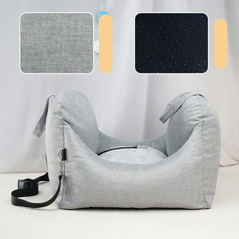 Detachable Washable Portable Pet Carrier Car Seat Four Seasons