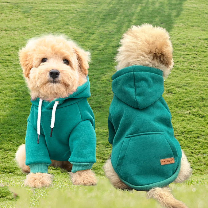 Pet Fashion Hooded Sweater For Style And Comfort