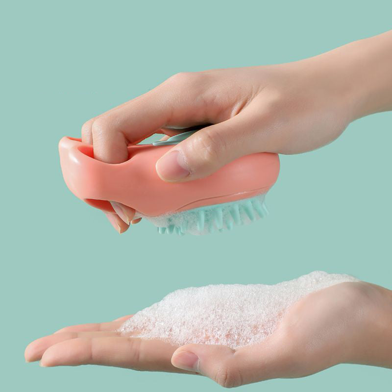 Pet Bath Massage Brush Claw Grooming Comb