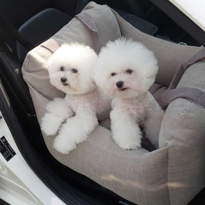 Pet Car Carrier Seat Waterproof Portable Mesh Travel Bed