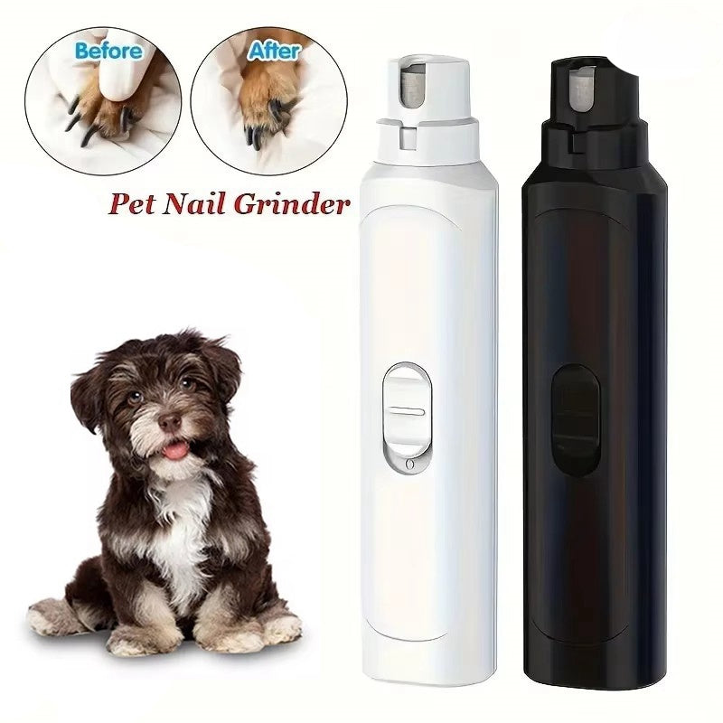 Rechargeable Pet Nail Grinder Trimmer Grooming Tool