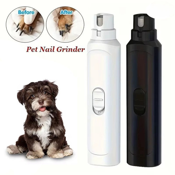 Rechargeable Pet Nail Grinder Trimmer Grooming Tool