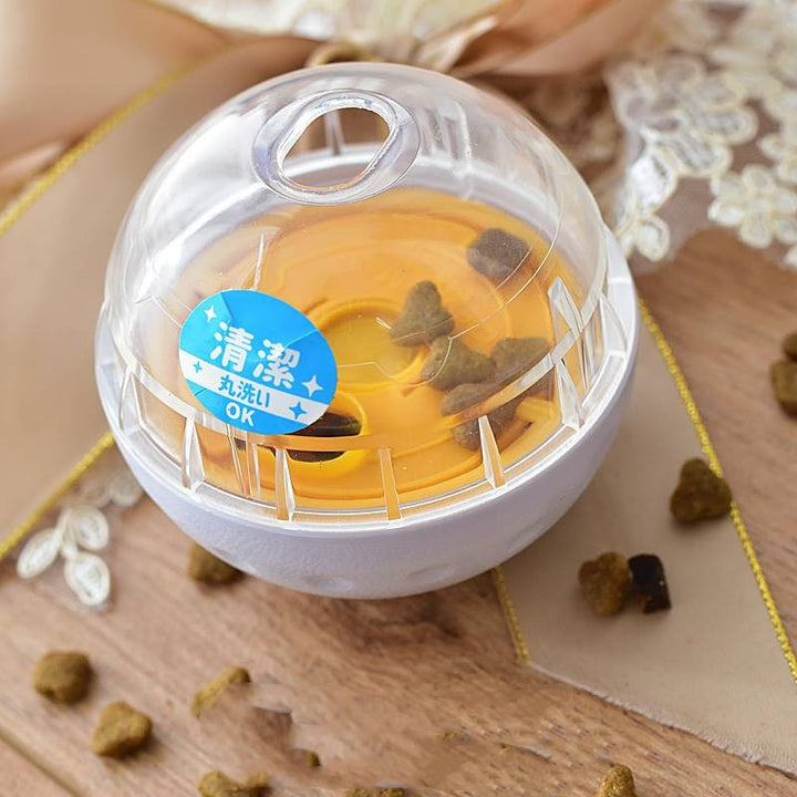 Interactive Pet Tumbler Puzzle Ball Toy For Treat Dispensing
