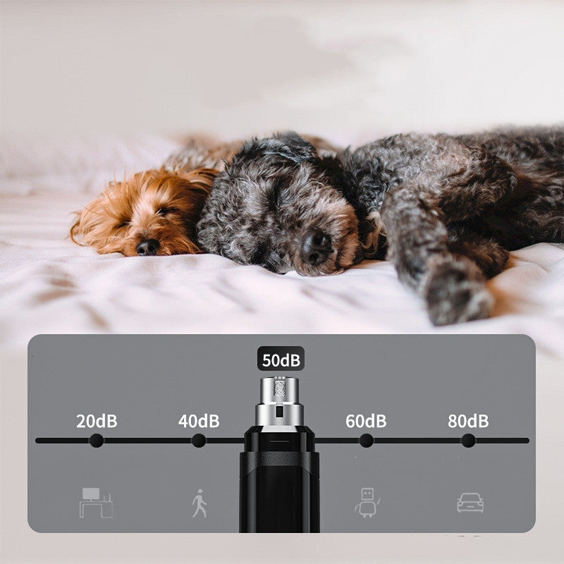 High-Power Automatic Electric Pet Nail Trimmer USB