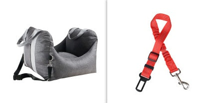 Pet Car Carrier Seat Waterproof Portable Mesh Travel Bed