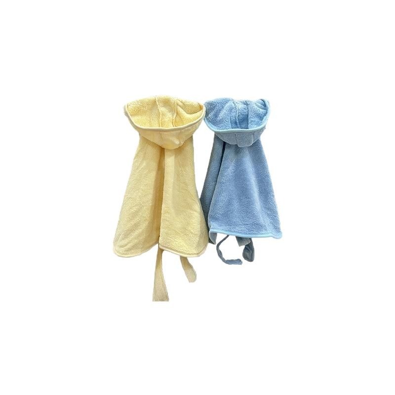 Pet Wearable Bathrobe Soft Thick Coral Fleece Towel
