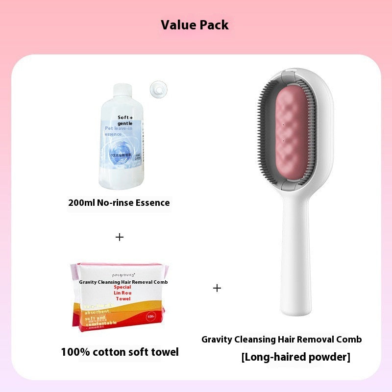 Pet Dematting Grooming Brush Hair Removal Comb Tool
