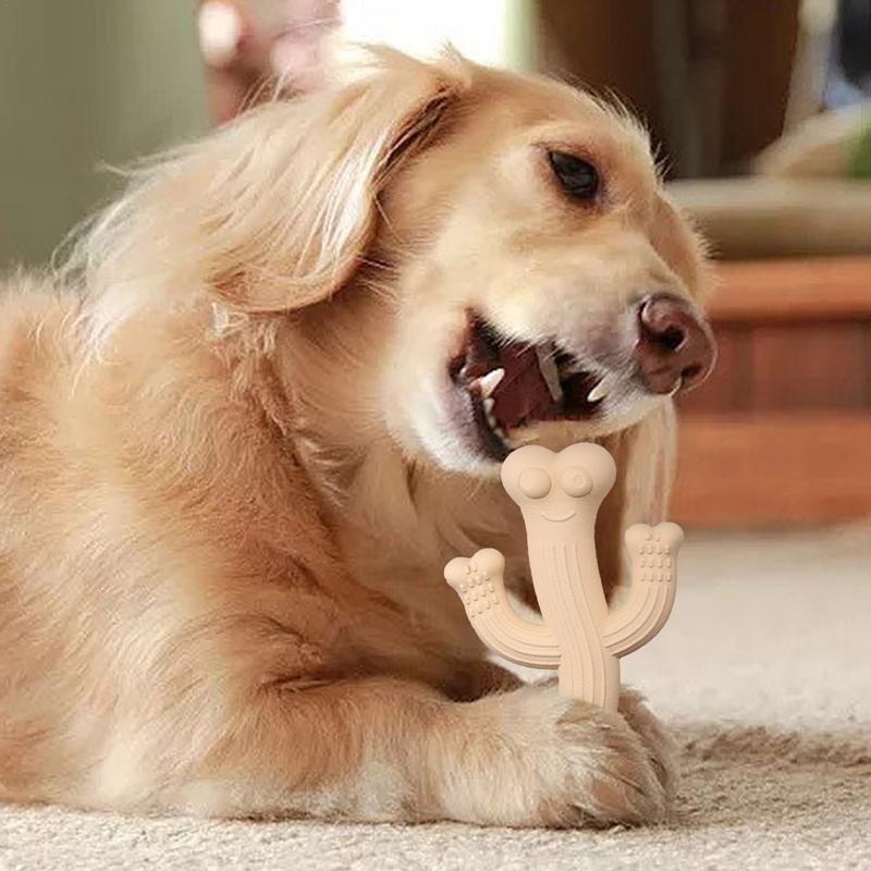 Ultra-Durable Cactus Pet Chew Toy For Interactive Play