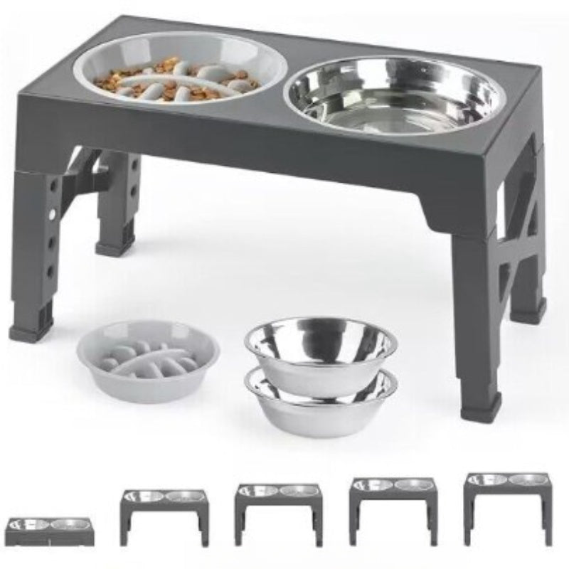Pet Elevated Feeding Bowl Anti-Tumble Neck Protection Medium Large
