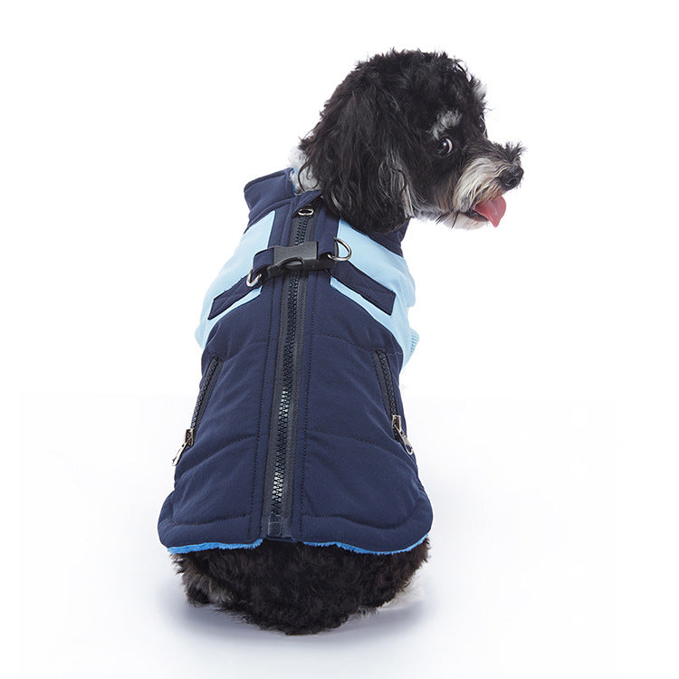 Winter Cashmere Pet Jacket For Warmth And Comfort