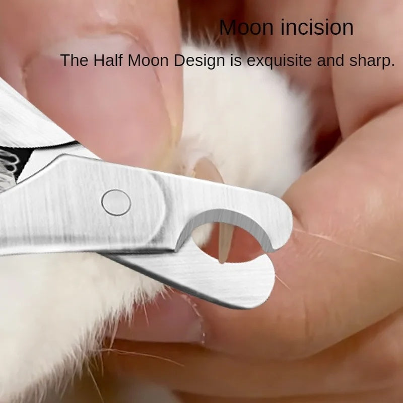 Professional Pet Nail Clipper Sharp Stainless Steel Grooming Tool
