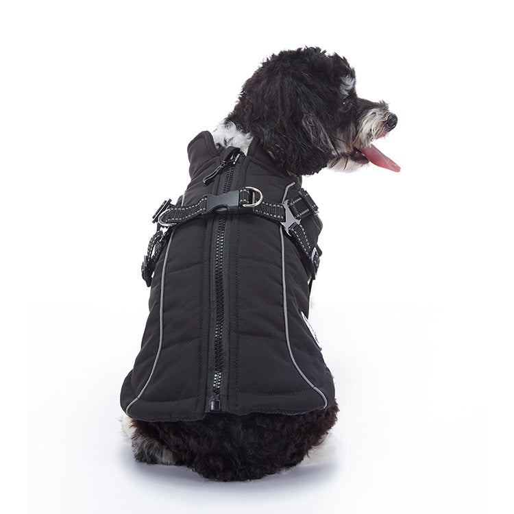 Winter Cashmere Pet Jacket For Warmth And Comfort