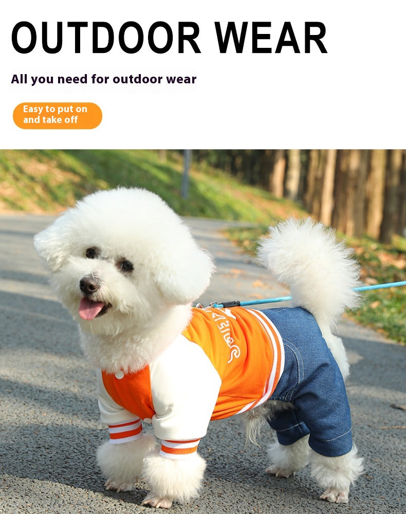 Four-Legged Pet Fashion Sweater For Style And Comfort