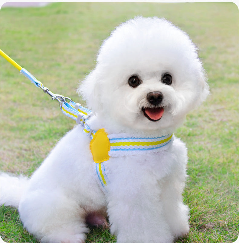 Breathable Summer Chest Vest Leash For Pets