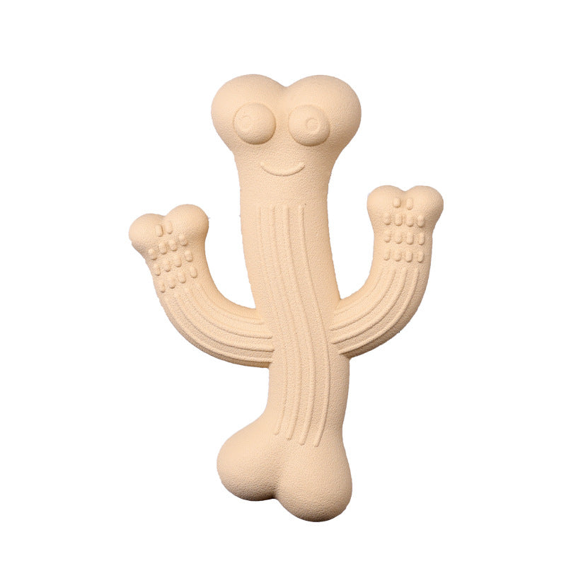 Ultra-Durable Cactus Pet Chew Toy For Interactive Play