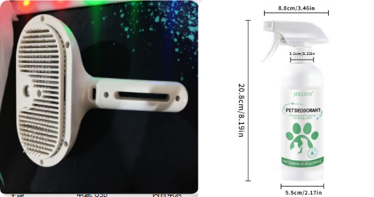 Self-Cleaning Pet Hair Remover Comb Grooming Tool