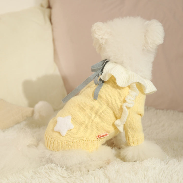 Autumn Pet Sweater For Warmth And Comfort