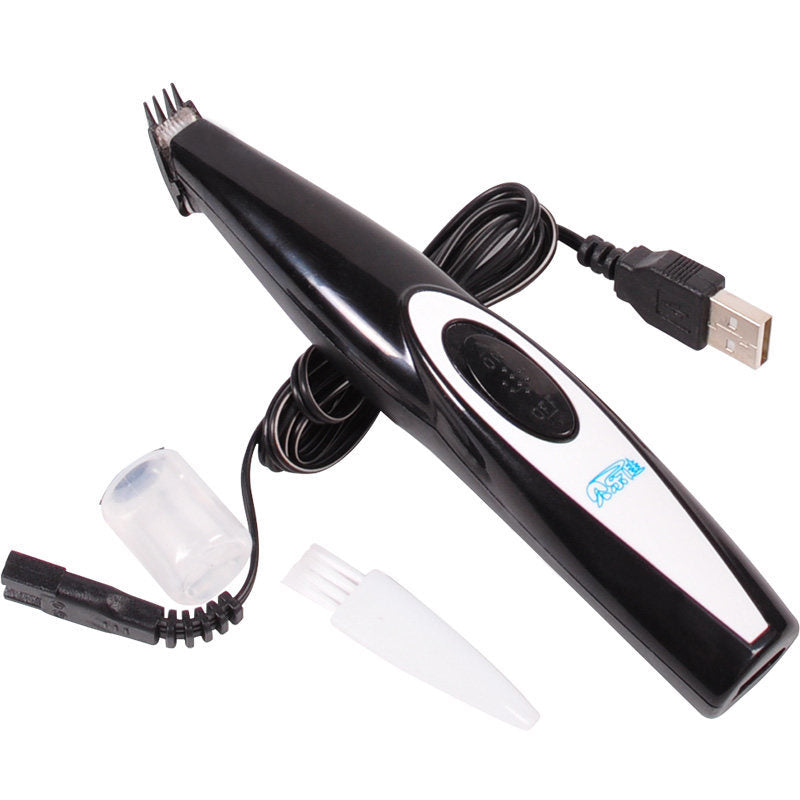 Electric Pet Nail and Hair Trimmer USB Rechargeable Grooming Tool