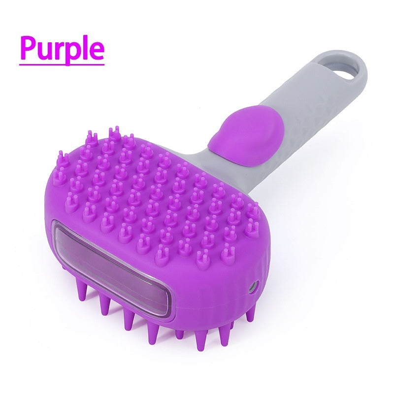 Pet Bath Brush Hair Cleaning Grooming Tool