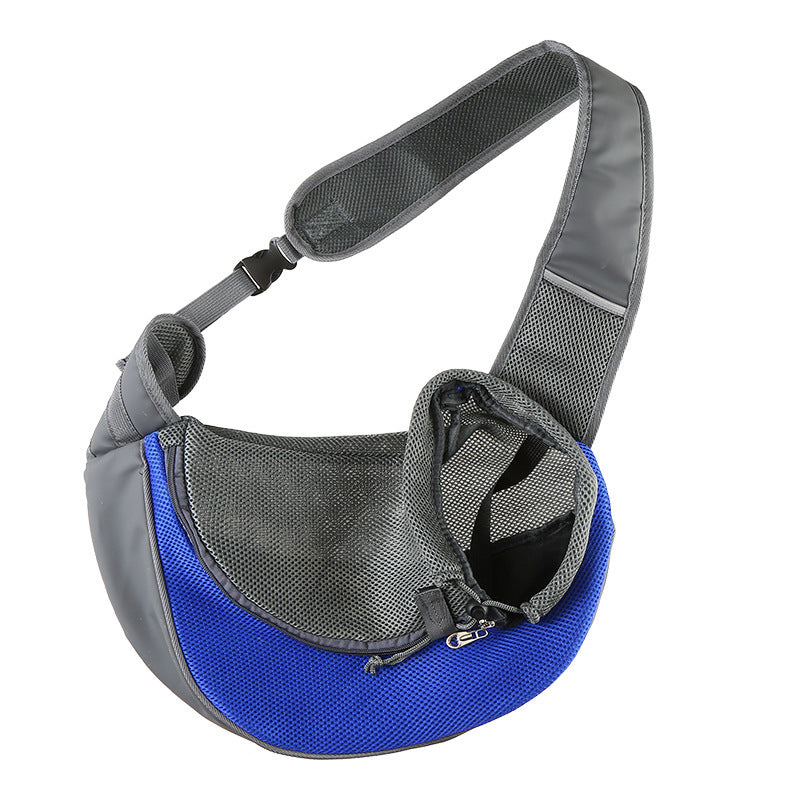 Outdoor Mesh Pet Carrier Shoulder Bag Travel Tote