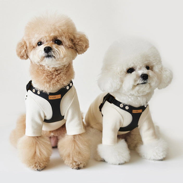 Outdoor Chest Harness With Leash For Pets