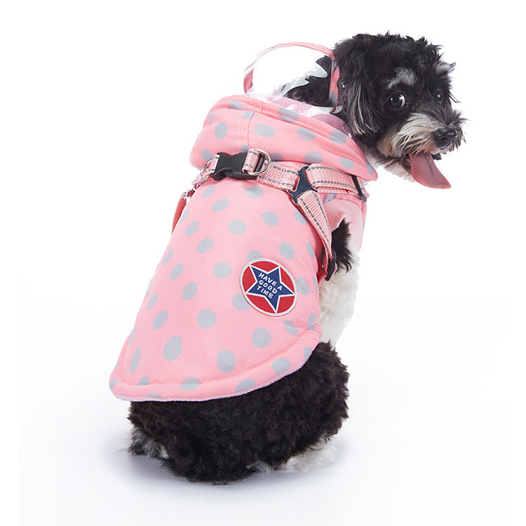 Winter Cashmere Pet Jacket For Warmth And Comfort