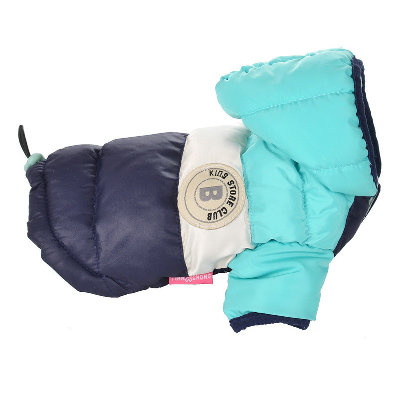 Waterproof Warm Cotton Padded Jacket For Pets