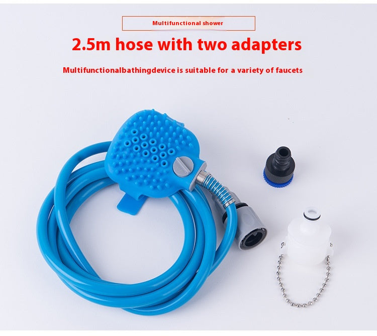 Pet Bathing Glove Silicone Handheld Brush For Massage
