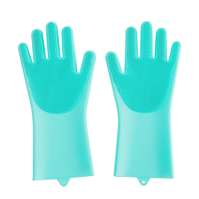 Silicone Pet Grooming Glove Brush For Bathing And Massage