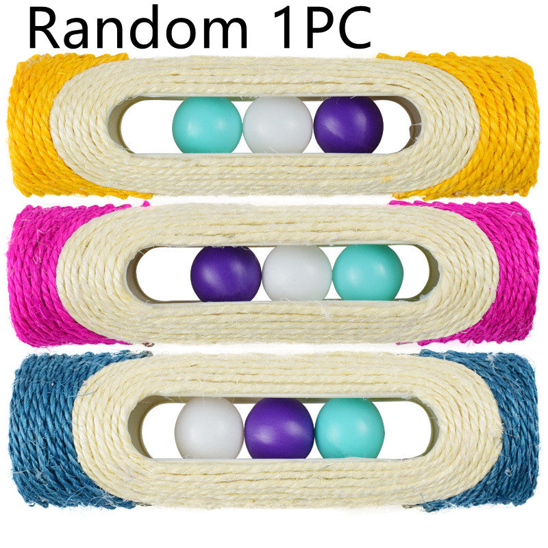 Long Sisal Drum Chew Toy For Pets