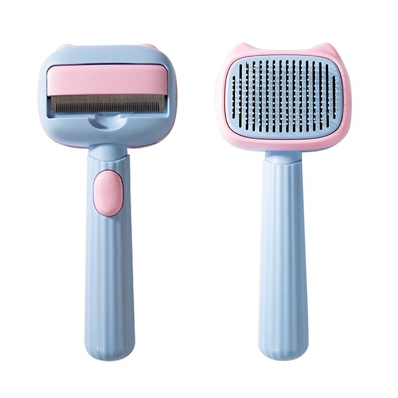Pet Deshedding Grooming Brush Hair Removal Comb Tool