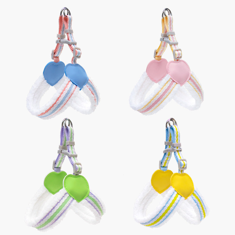 Breathable Summer Chest Vest Leash For Pets