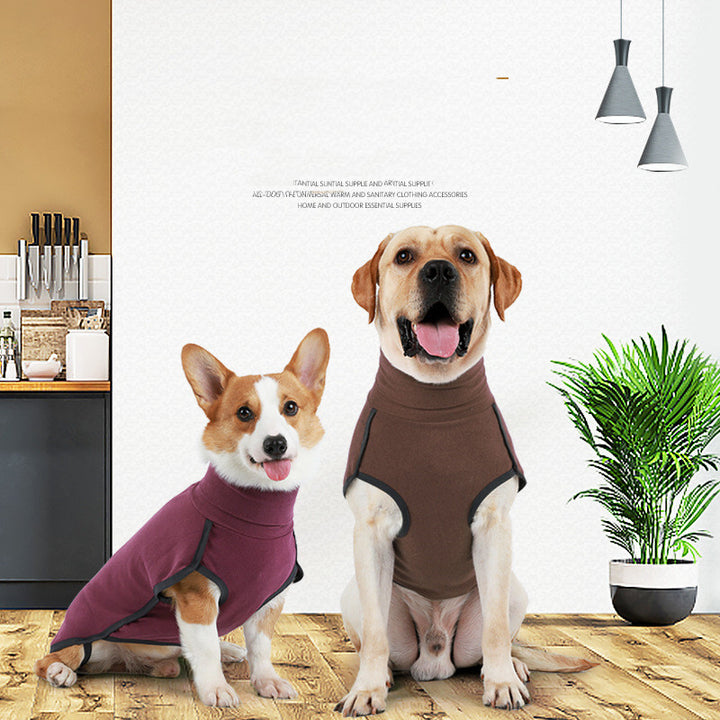 Cotton Pet Sweater Clothing For Comfort And Warmth