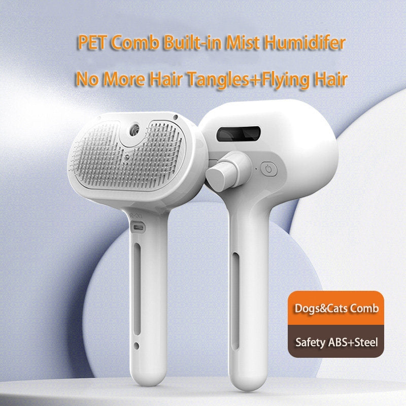 Self-Cleaning Pet Hair Remover Comb Grooming Tool