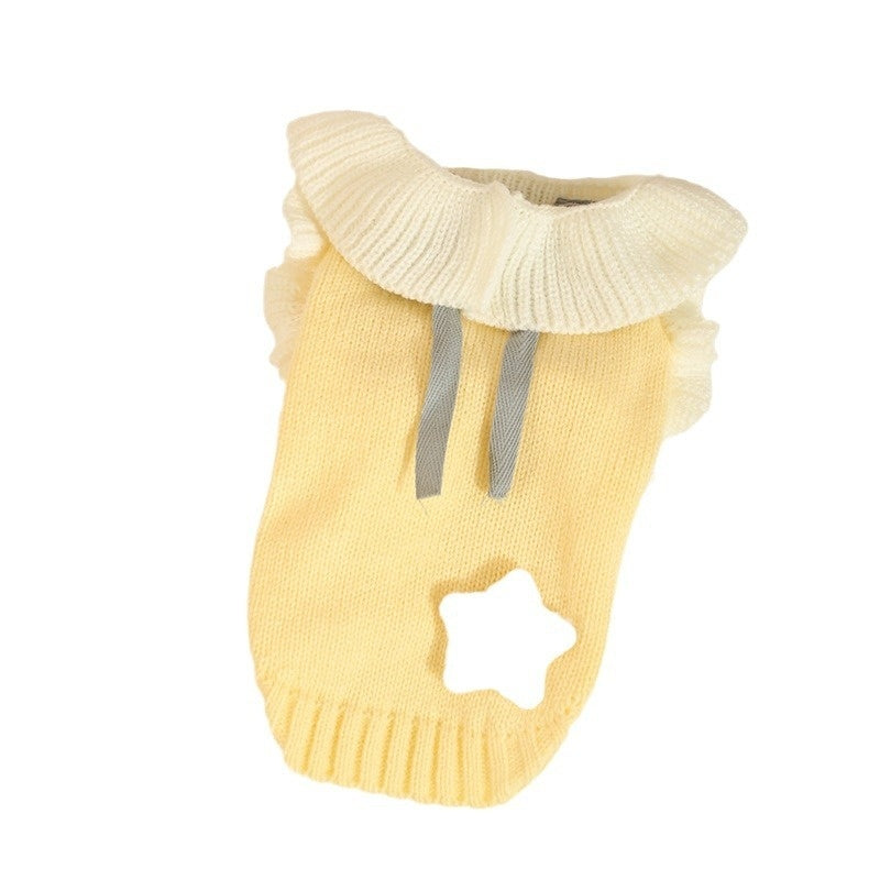 Autumn Pet Sweater For Warmth And Comfort