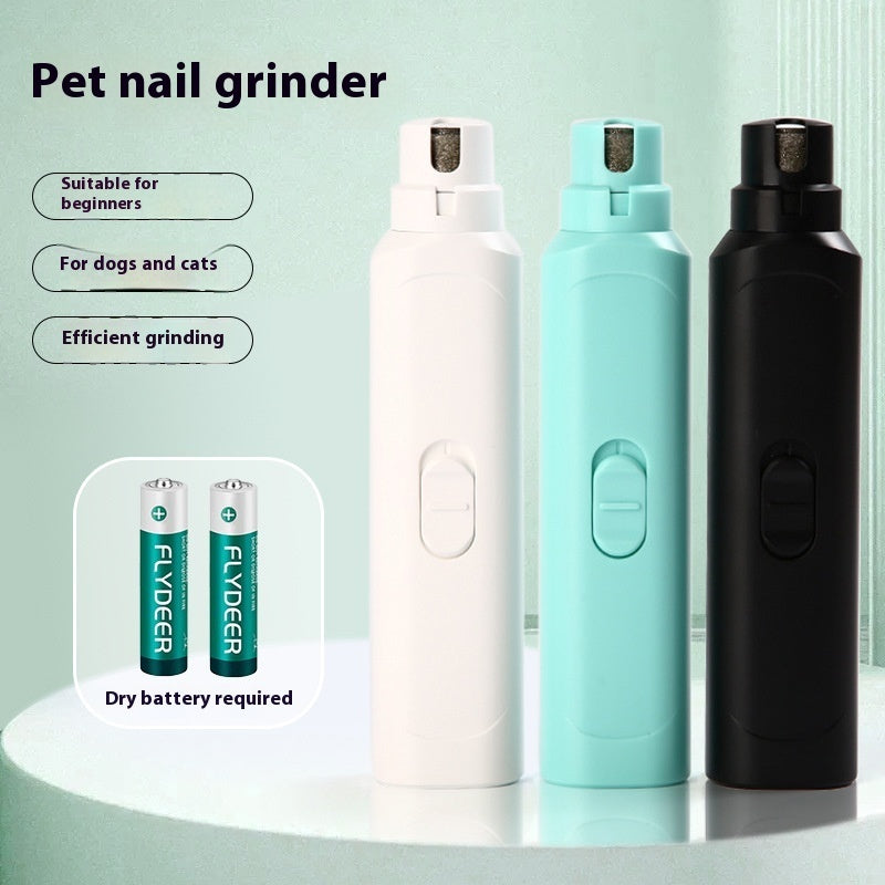 Rechargeable Pet Nail Grinder Trimmer Grooming Tool