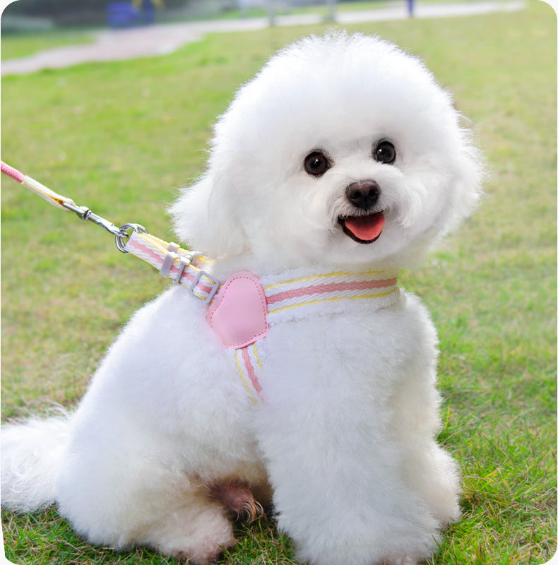 Breathable Summer Chest Vest Leash For Pets