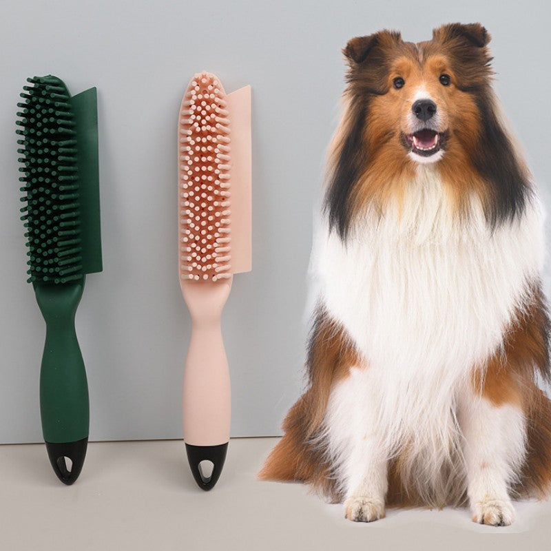 Pet Hair Removal Brush Grooming Comb Massage Tool