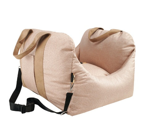 Pet Car Carrier Seat Waterproof Portable Mesh Travel Bed
