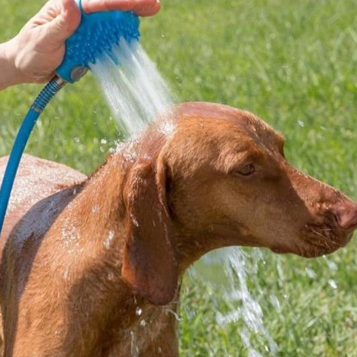 Pet Bathing Glove Silicone Handheld Brush For Massage