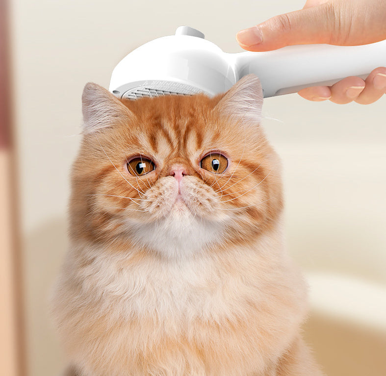 Self-Cleaning Pet Hair Remover Comb Grooming Tool