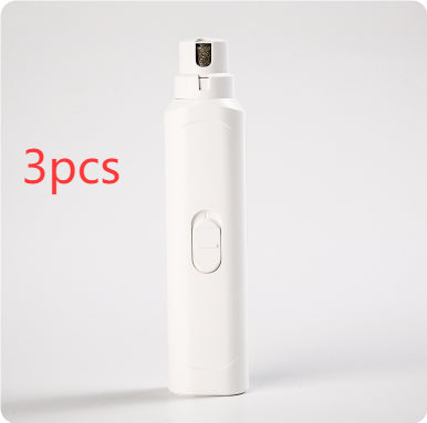 Rechargeable Pet Nail Grinder Trimmer Grooming Tool