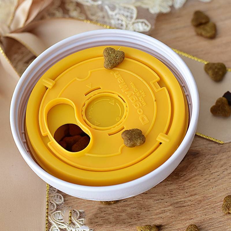 Interactive Pet Tumbler Puzzle Ball Toy For Treat Dispensing