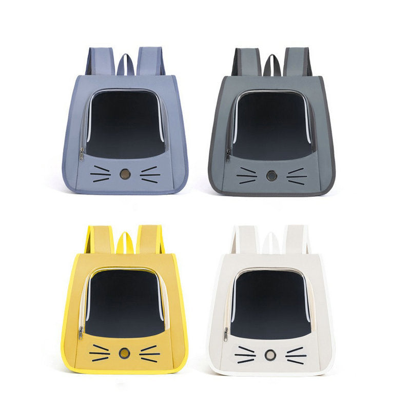 Portable Pet Carrier Backpack Breathable Outdoor Travel Bag
