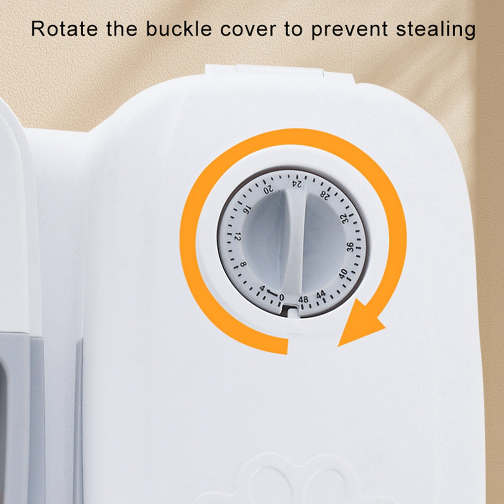 Automatic Smart Pet Feeder Stainless Steel Timer Bowl