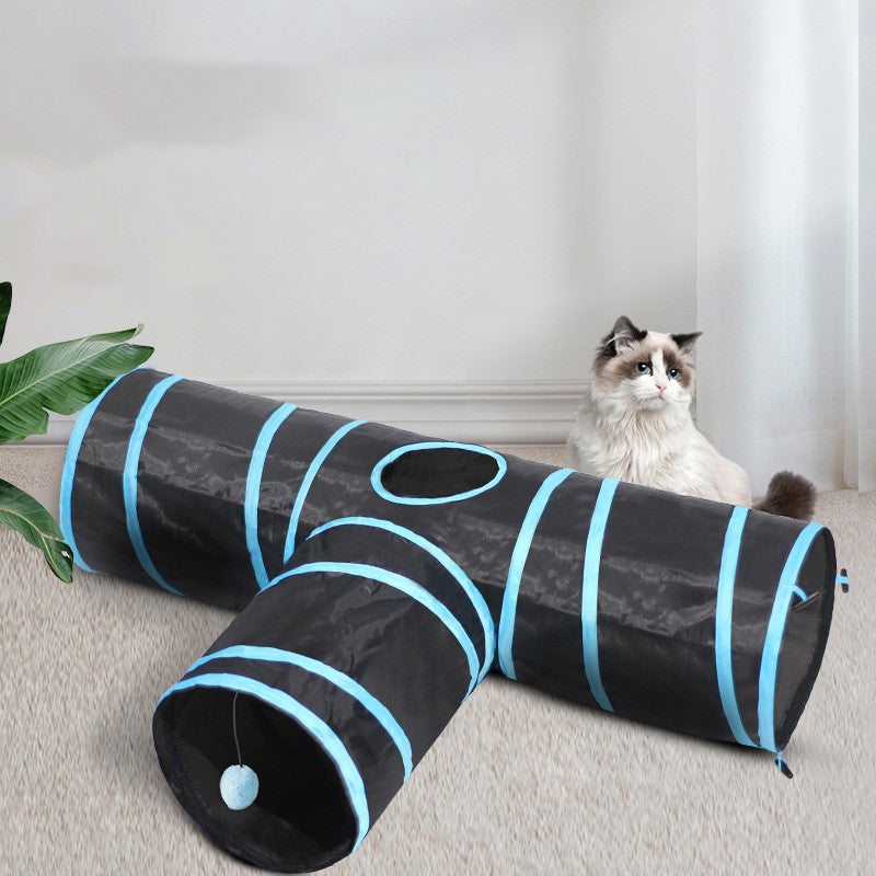 Foldable Climbing Tunnel Toy For Pets