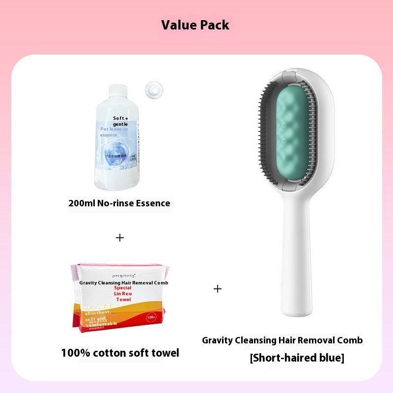 Pet Dematting Grooming Brush Hair Removal Comb Tool
