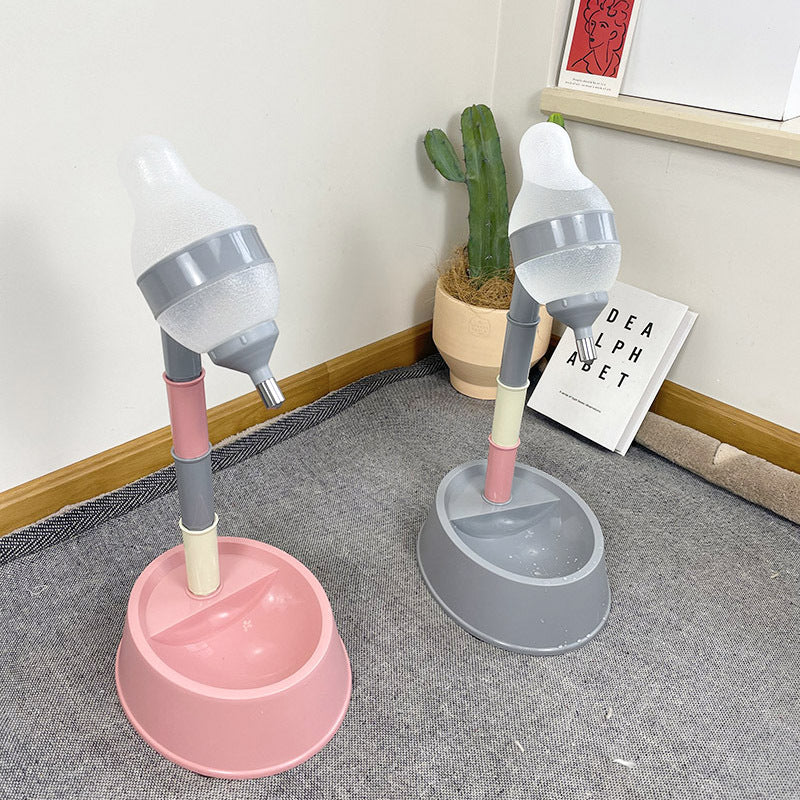 Automatic Adjustable Height Pet Water Dispenser Bowl Stand