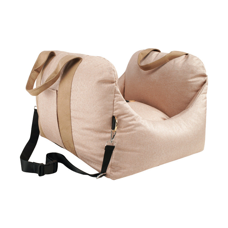 Detachable Washable Portable Pet Carrier Car Seat Four Seasons