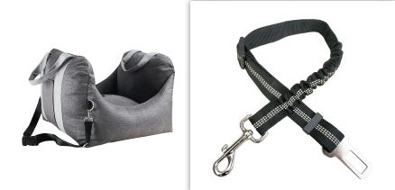 Pet Car Carrier Seat Waterproof Portable Mesh Travel Bed